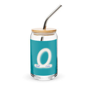 Merchandise can shaped glass 16 oz 16 oz with lid straw front 6a64367012509.jpg