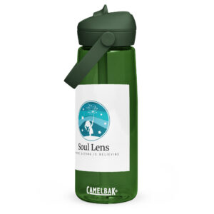 Merchandise flip straw water bottle forest green front 6a64387ca18e9.jpg